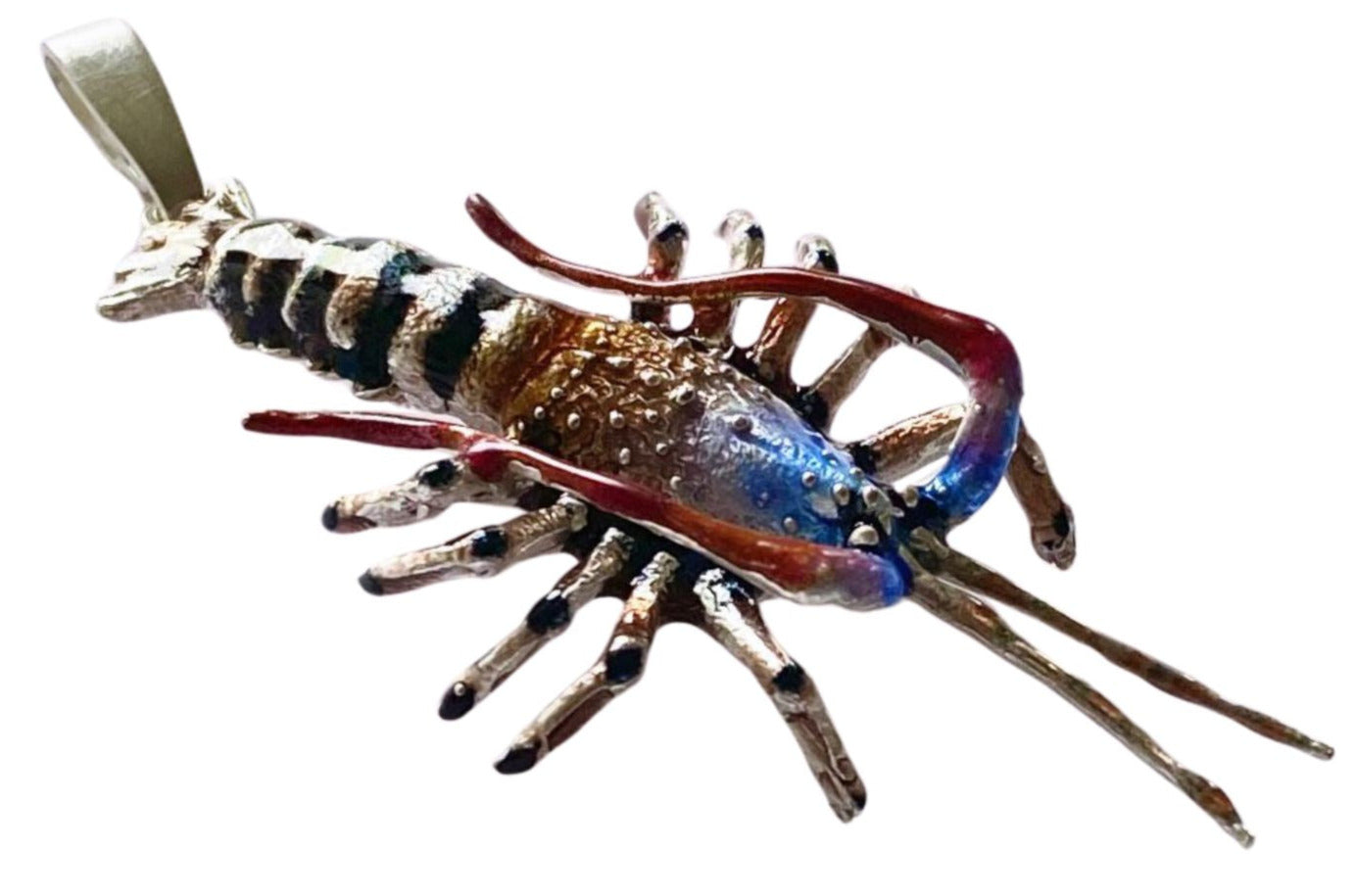 Lobster Emaille Anhänger
